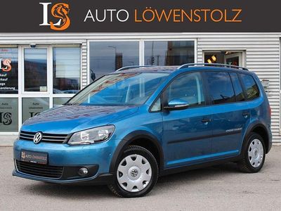 Gebraucht VW Touran Cross 140 PS (102 kW) 2015 Blau Van / Kleinbus