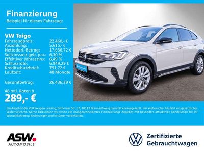 Gebraucht VW Taigo Goal 116 PS (85 kW) 2025 Ascotgrau SUV