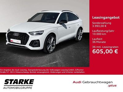 Gletscherweiß metallic Gebraucht 2021 Audi Q5 Sportback S-Line SUV | 39.930 € (Etwas zu teuer)