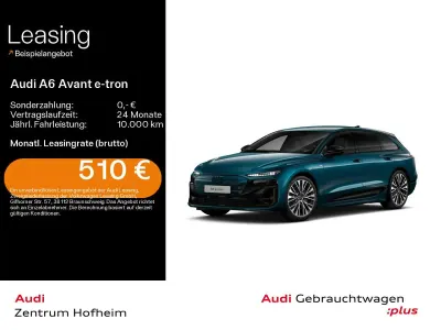 Gebraucht Audi A6 e-tron Performance 269 kW (367 PS) 2025 Malpeloblau metallic Kombi