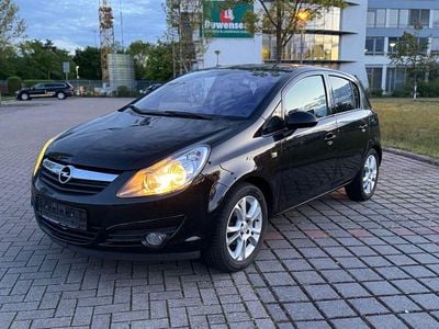 Second-hand Opel Corsa 80 CP (58 kW) 2009 Negru Hatchback