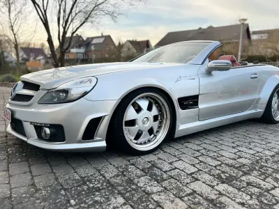Gebraucht Mercedes SL350 245 PS (180 kW) 2004 Silber Cabrio