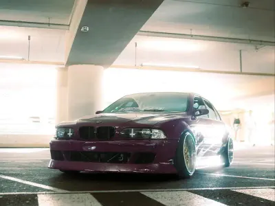 Gebraucht BMW 540 350 PS (257 kW) 2000 Violet Limousine