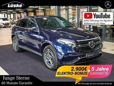 Gebraucht Mercedes EQC400 AMG line 300 kW (408 PS) 2021 Cavansitblau SUV