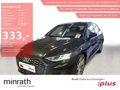 Brugt Audi A3 Advanced 204 HK (150 kW) 2023 Grå Sedan