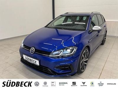 Usata VW Golf VII R 310 CV (228 kW) 2017 Blu Station wagon