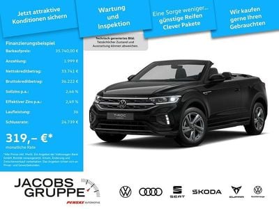 Gebraucht VW T-Roc Cabriolet IQ Drive 150 PS (110 kW) 2025 Schwarz Cabrio