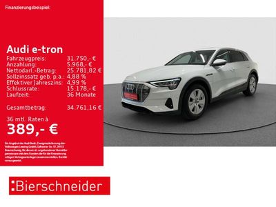 Gebraucht Audi e-tron 300 kW (408 PS) 2023 Weiss SUV