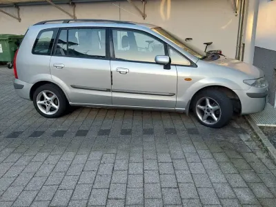 Gebraucht Mazda Premacy 101 PS (74 kW) 2000 Silber Van / Kleinbus