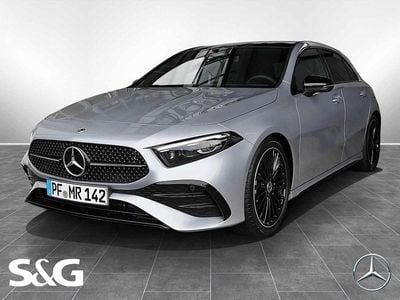 Brugt Mercedes A200 AMG 163 HK (119 kW) 2025 Sølv Sedan
