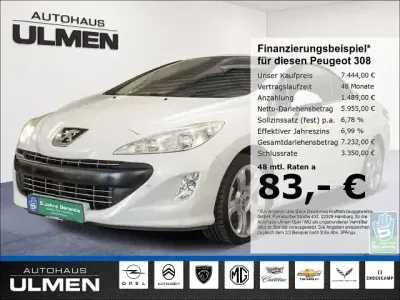 Gebraucht Peugeot 308 CC Platinum 156 PS (114 kW) 2010 Weiss Cabrio