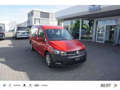 Brugt VW Caddy 150 HK (110 kW) 2020 Rød MPV