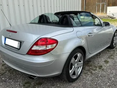 Gebraucht Mercedes SLK200 163 PS (119 kW) 2006 Silber Cabrio