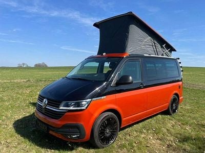 Second-hand VW California Beach 150 CP (110 kW) 2020 Portocaliu Van