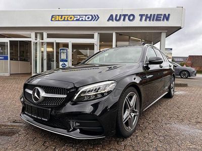 Gebraucht Mercedes C220 AMG line 194 PS (142 kW) 2019 Schwarz Kombi