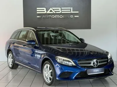 Brugt Mercedes C200 184 HK (135 kW) 2018 Blå Stationcar