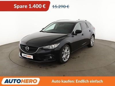 Second-hand Mazda 6 Sports-Line 175 CP (128 kW) 2015 Negru Break
