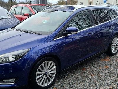 Gebraucht Ford Focus 125 PS (91 kW) 2018 Blau Kombi