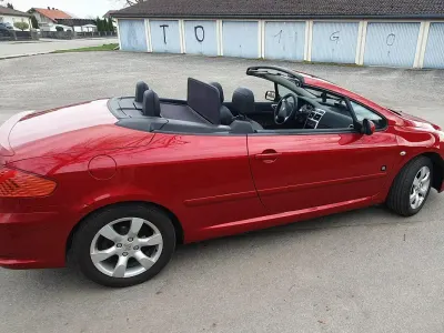 Gebraucht Peugeot 307 CC 136 PS (100 kW) 2008 Rot Cabrio