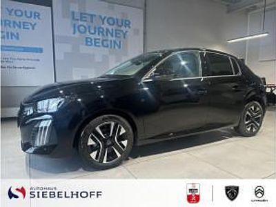Neu Peugeot 208 Allure 110 PS (80 kW) 2026 Schwarz (perla nera schwarz) Kleinwagen