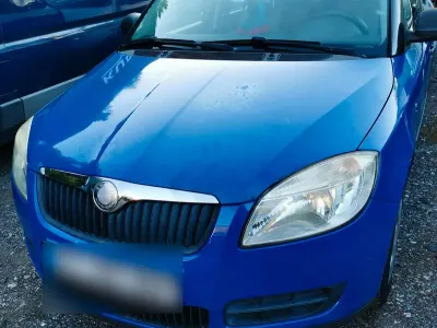 Gebraucht Skoda Fabia 80 PS (58 kW) 2008 Blau Kombi
