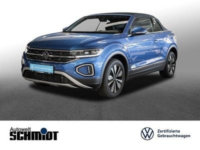 Gebraucht VW T-Roc Cabriolet R 150 PS (110 kW) 2024 Blau Cabrio