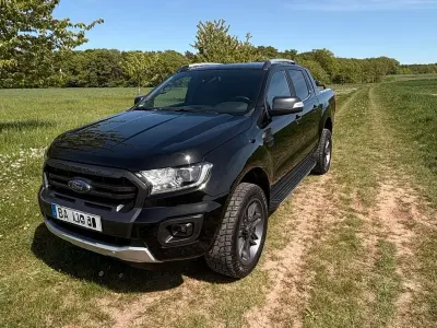 Brugt Ford Ranger Wildtrack 213 HK (156 kW) 2021 Sort Pickup / Ladvogn