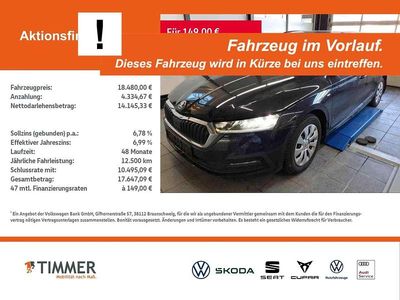 Gebraucht Skoda Octavia Clever 116 PS (85 kW) 2022 Schwarz Kombi
