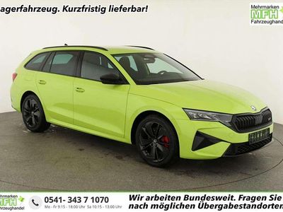 Neu Skoda Octavia RS 265 PS (194 kW) 2026 Mamba grün Kombi