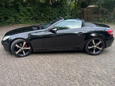 Gebraucht Mercedes SLK200 163 PS (119 kW) 2006 Schwarz Cabrio