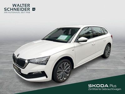 Gebraucht Skoda Scala Tour 110 PS (80 kW) 2023 Weiß Kleinwagen