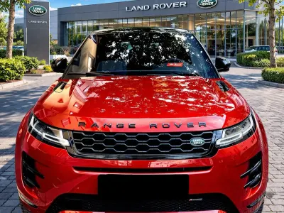 Gebraucht Land Rover Range Rover evoque Black Edition 250 PS (183 kW) 2022 Rot SUV