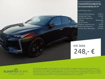Usata DS Automobiles DS4 Performance Line Plus 131 CV (96 kW) 2023 Nero Berlina