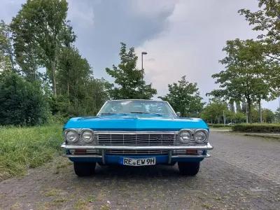 Begagnad Chevrolet Impala cabriolet 325 HK (239 kW) 1965 Blå Cab