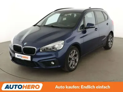 Gebraucht BMW 220 Active Tourer Advantage 192 PS (141 kW) 2017 Mediterranblau Van / Kleinbus