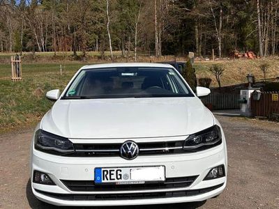 Gebraucht VW Polo Highline 110 PS (80 kW) 2021 Weiß Kleinwagen