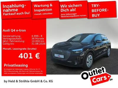 Gebraucht Audi Q4 e-tron 194 kW (265 PS) 2023 Schwarz SUV