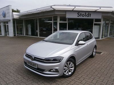 Gebraucht VW Polo Highline 110 PS (80 kW) 2021 Silber metallic Kleinwagen