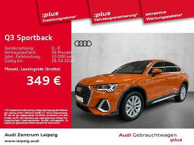 Gebraucht Audi Q3 Sportback Business 245 PS (180 kW) 2024 Orange SUV
