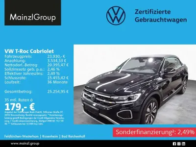 Używany VW T-Roc Cabriolet Goal 116 KM (85 kW) 2025 Czarny Kabriolet