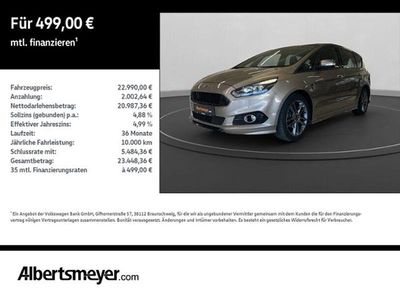 Gebraucht Ford S-MAX ST-Line 190 PS (139 kW) 2019 Silber Van / Kleinbus