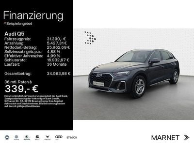 Daytonagrau perleffekt Gebraucht 2021 Audi Q5 S-Line SUV | 31.390 € (Superpreis)
