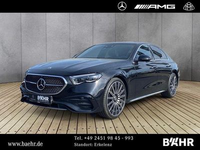 Gebraucht Mercedes E450 AMG 367 PS (269 kW) 2025 Lack obsidianschwarz Limousine