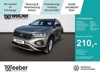 Gebraucht VW T-Roc Life 110 PS (80 kW) 2024 Pyritsilber (metallic) SUV