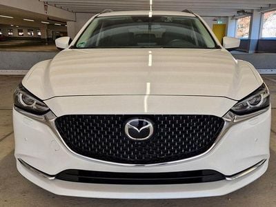 Gebraucht Mazda 6 Sports-Line 194 PS (142 kW) 2019 Weiß Kombi