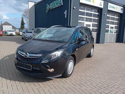 Gebraucht Opel Zafira Tourer 131 PS (96 kW) 2013 Schwarz Van / Kleinbus