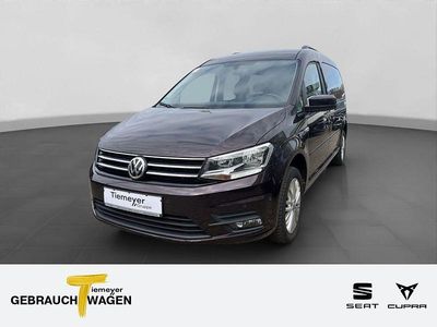 Gebraucht VW Caddy Comfortline 102 PS (75 kW) 2019 Violett Van / Kleinbus