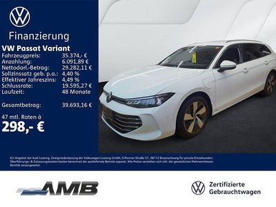 Gebraucht VW Passat Business 204 PS (150 kW) 2025 Weiß Kombi