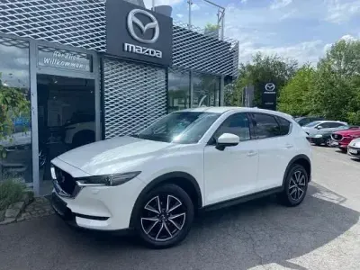 Gebraucht Mazda CX-5 Sports-Line 175 PS (128 kW) 2018 Satinweiss metallic SUV