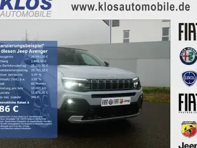 Ny Jeep Avenger Summit 100 HK (73 kW) 2026 Grå SUV
